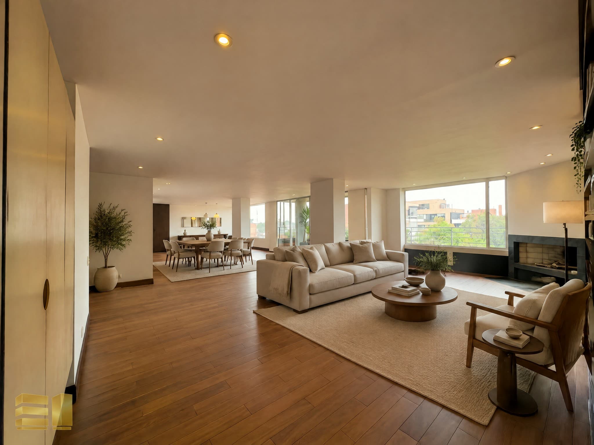 Penthouse en venta, Bogotá, El Virrey — imagen 1, amoblado (generado con IA)
