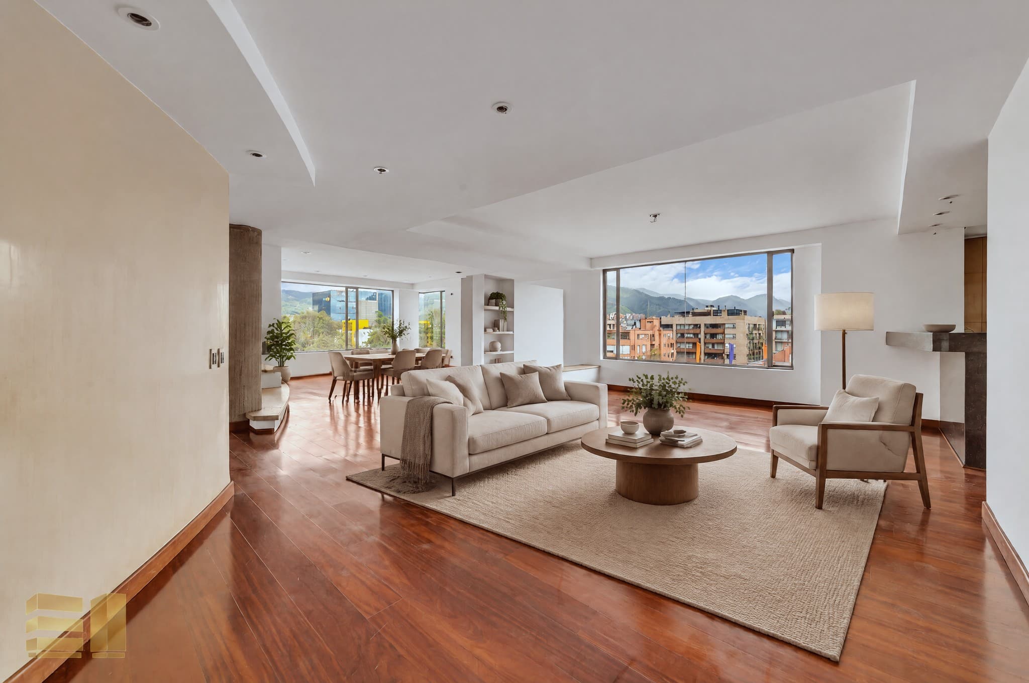Penthouse en venta, Bogotá, Santa Bárbara — imagen 1, amoblado (generado con IA)