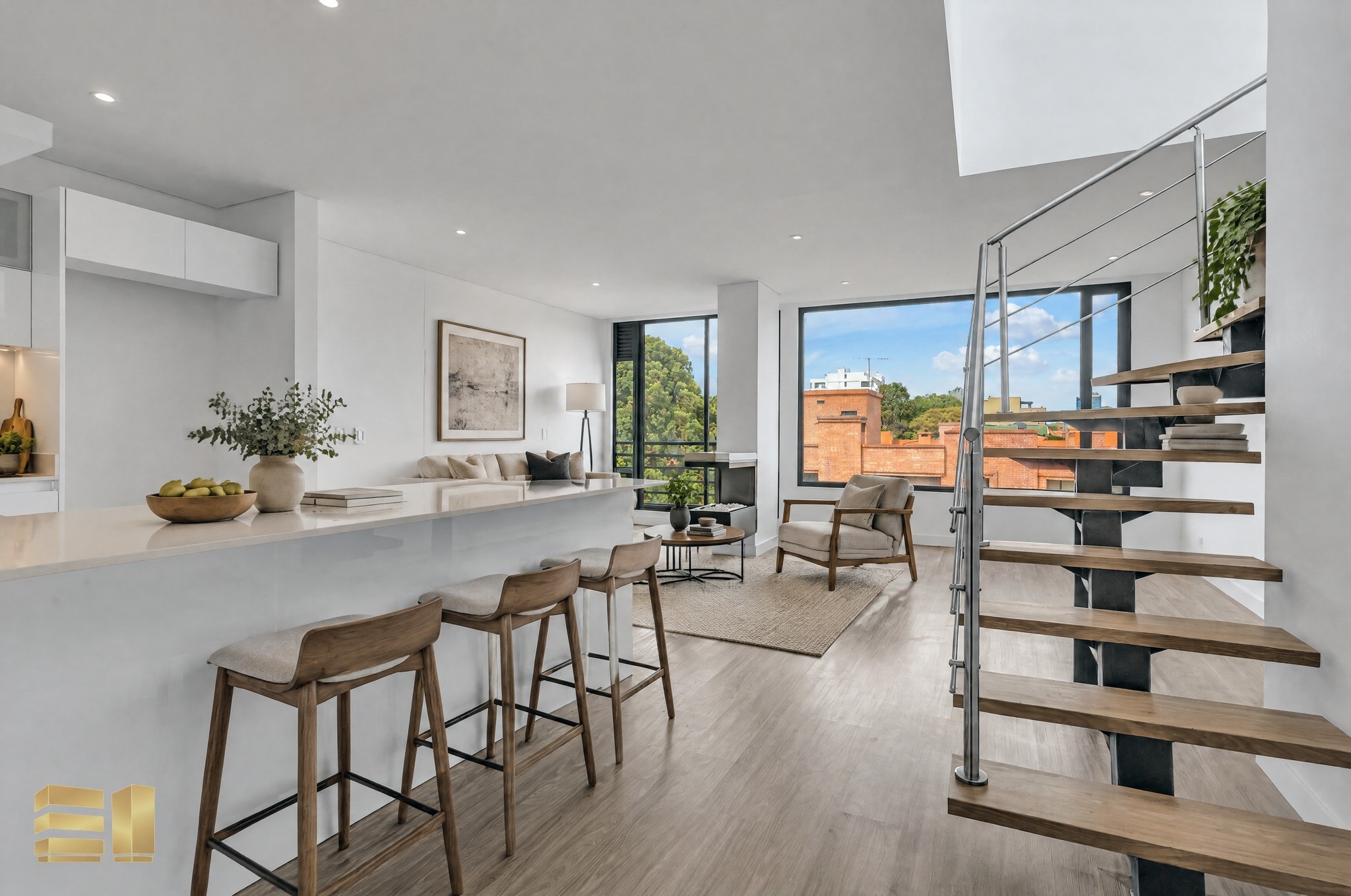 Apartamento en venta, Bogotá, San Patricio — imagen 1, amoblado (generado con IA)
